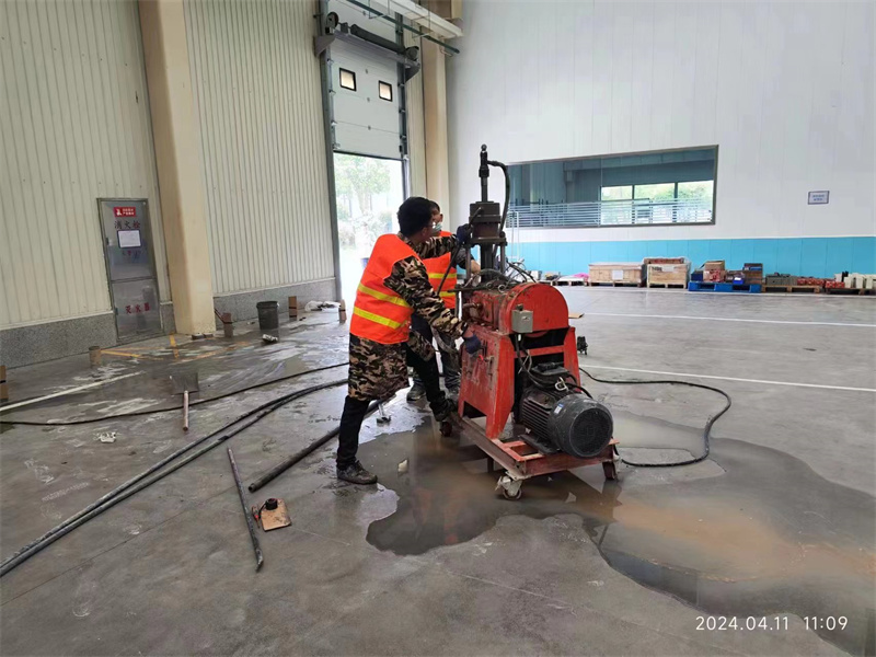 惠安厂房地面下沉塌陷注浆加固施工